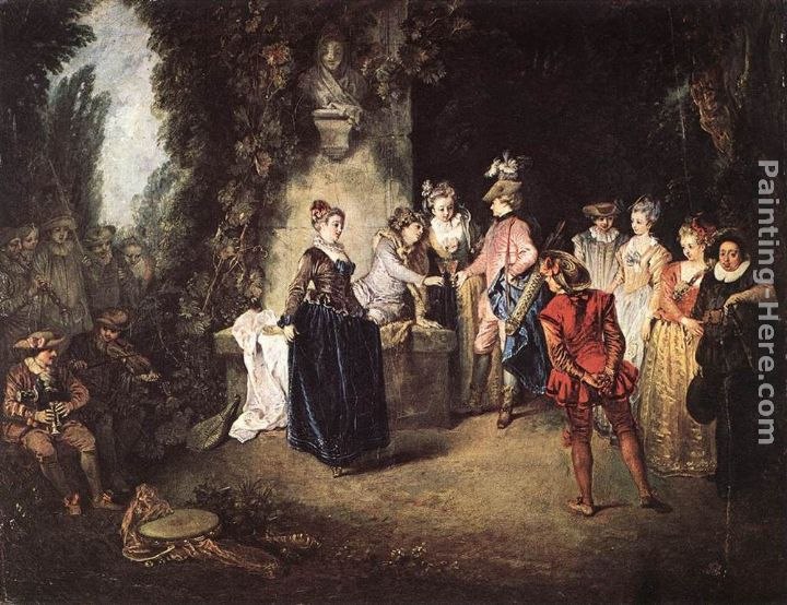 Jean-Antoine Watteau The French Comedy